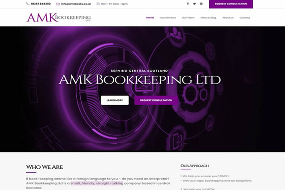 Pefect Pixels - Portfolio - AMK Bookkeeping Ltd