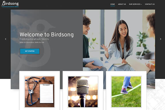 Pefect Pixels - Portfolio - Birdsong Communication Skills